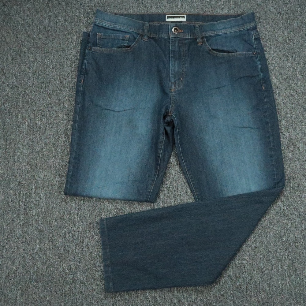 Travis Mathew Jeans Mens 35x30 Blue Legacy Featherweight Stretch Denim 5 Pocket